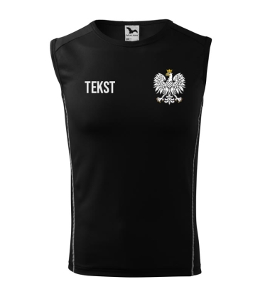 Tank top orzeł  z dowolnym tekstem